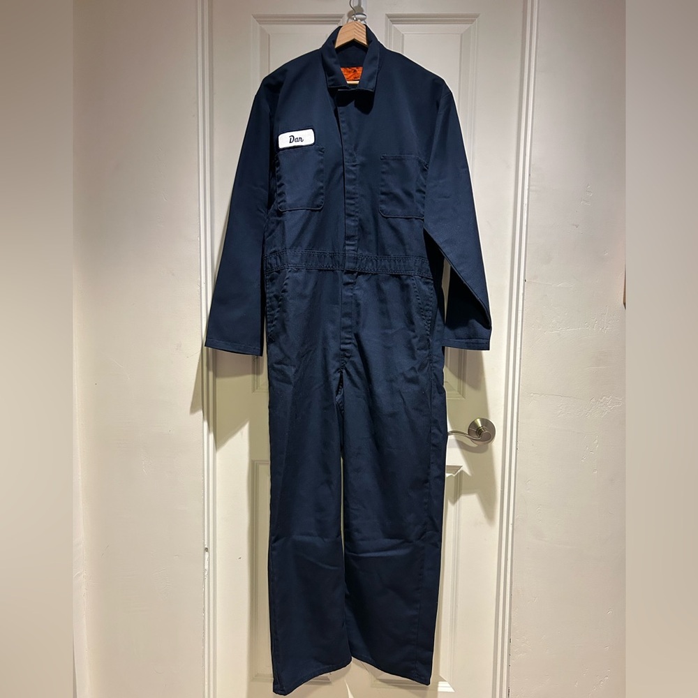 Vintage RK Coverall Boiler Flight Jumpsuit
